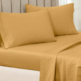 100% Egyptian Cotton 650 Thread Count Solid Pillowcase Set - Egyptian Cotton Pillowcases by Superior Brand