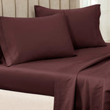 100% Egyptian Cotton 650 Thread Count Solid Pillowcase Set - Egyptian Cotton Pillowcases by Superior Brand