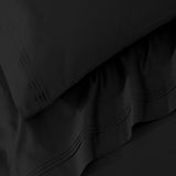 100% Egyptian Cotton 650 Thread Count Solid Pillowcase Set - Egyptian Cotton Pillowcases by Superior Brand