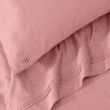 100% Egyptian Cotton 650 Thread Count Solid Pillowcase Set - Egyptian Cotton Pillowcases by Superior Brand