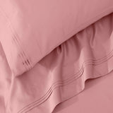100% Egyptian Cotton 650 Thread Count Solid Pillowcase Set - Egyptian Cotton Pillowcases by Superior Brand