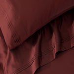 100% Egyptian Cotton 650 Thread Count Solid Pillowcase Set - Egyptian Cotton Pillowcases by Superior Brand