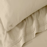 100% Egyptian Cotton 650 Thread Count Solid Pillowcase Set - Egyptian Cotton Pillowcases by Superior Brand
