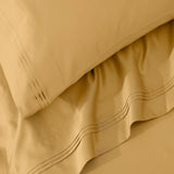 100% Egyptian Cotton 650 Thread Count Solid Pillowcase Set - Egyptian Cotton Pillowcases by Superior Brand