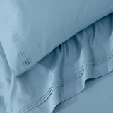 100% Egyptian Cotton 650 Thread Count Solid Pillowcase Set - Egyptian Cotton Pillowcases by Superior Brand