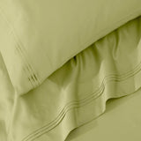 100% Egyptian Cotton 650 Thread Count Solid Pillowcase Set - Egyptian Cotton Pillowcases by Superior Brand