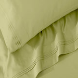 100% Egyptian Cotton 650 Thread Count Solid Pillowcase Set - Egyptian Cotton Pillowcases by Superior Brand