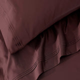 100% Egyptian Cotton 650 Thread Count Solid Pillowcase Set - Egyptian Cotton Pillowcases by Superior Brand