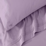 100% Egyptian Cotton 650 Thread Count Solid Pillowcase Set - Egyptian Cotton Pillowcases by Superior Brand