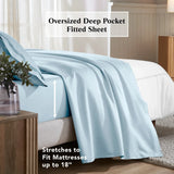 650 Thread Count Egyptian Cotton Bed Sheets - Sateen Weave - Egyptian Cotton Sheet Set by Superior Brand
