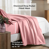 650 Thread Count Egyptian Cotton Bed Sheets - Sateen Weave - Egyptian Cotton Sheet Set by Superior Brand
