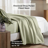 650 Thread Count Egyptian Cotton Bed Sheets - Sateen Weave - Egyptian Cotton Sheet Set by Superior Brand