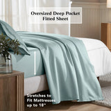 650 Thread Count Egyptian Cotton Bed Sheets - Sateen Weave - Egyptian Cotton Sheet Set by Superior Brand
