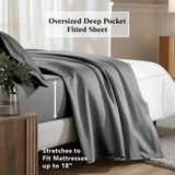 650 Thread Count Egyptian Cotton Bed Sheets - Sateen Weave - Egyptian Cotton Sheet Set by Superior Brand