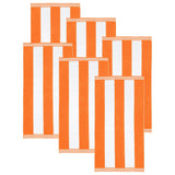 Cabana Stripe Oversized Cotton Beach Towel Set of 2, 4, or 6 Piece - Beach Towel by Superior Brand