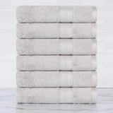 Rayon from Bamboo Ultra-Plush Heavyweight 6 Piece Hand Towel Set - Hand Towel Set by Superior Brand