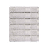 Rayon from Bamboo Ultra-Plush Heavyweight 6 Piece Hand Towel Set - Hand Towel Set by Superior Brand