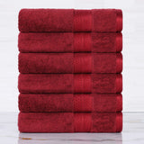 Rayon from Bamboo Ultra-Plush Heavyweight 6 Piece Hand Towel Set - Hand Towel Set by Superior Brand