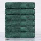 Rayon from Bamboo Ultra-Plush Heavyweight 6 Piece Hand Towel Set - Hand Towel Set by Superior Brand