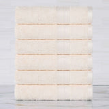 Rayon from Bamboo Ultra-Plush Heavyweight 6 Piece Hand Towel Set - Hand Towel Set by Superior Brand
