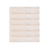 Rayon from Bamboo Ultra-Plush Heavyweight 6 Piece Hand Towel Set - Hand Towel Set by Superior Brand
