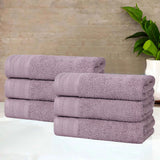 Cotton Waffle Border Hand Towel Set 6-Piece - Honeycomb - Hand Towel by Superior Brand