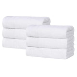 Cotton Waffle Border Hand Towel Set 6-Piece - Honeycomb - Hand Towel by Superior Brand