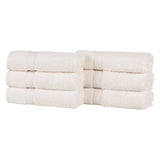 Oregon Organic Cotton Medium Weight Solid Hand Towel, Set of 6 - Hand Towel by Superior Brand