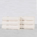 Oregon Organic Cotton Medium Weight Solid Hand Towel, Set of 6 - Hand Towel by Superior Brand