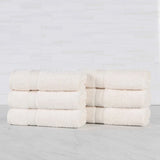 Oregon Organic Cotton Medium Weight Solid Hand Towel, Set of 6 - Hand Towel by Superior Brand