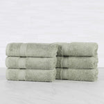 Oregon Organic Cotton Medium Weight Solid Hand Towel, Set of 6 - Hand Towel by Superior Brand