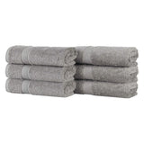 Oregon Organic Cotton Medium Weight Solid Hand Towel, Set of 6 - Hand Towel by Superior Brand