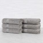 Oregon Organic Cotton Medium Weight Solid Hand Towel, Set of 6 - Hand Towel by Superior Brand