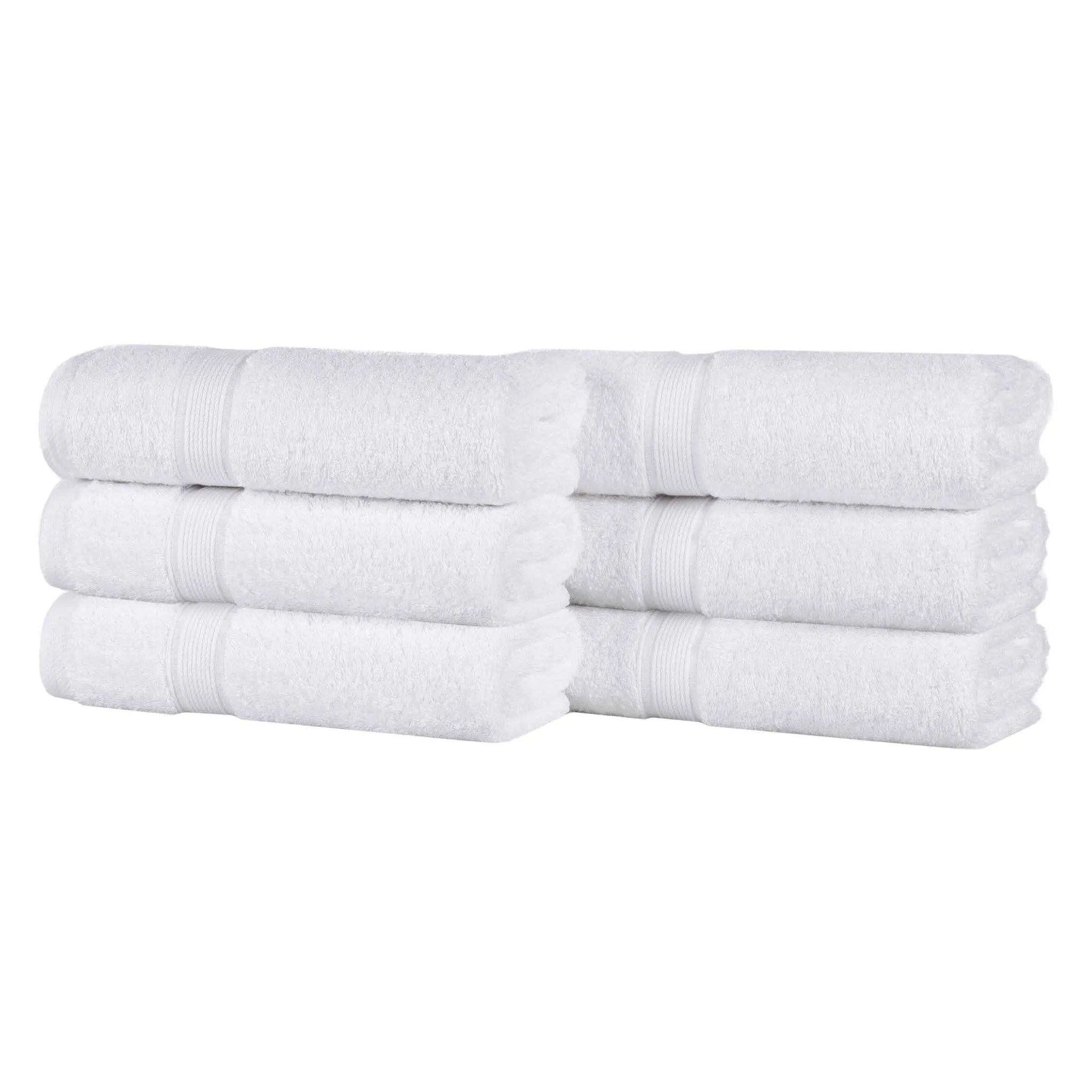 Oregon Organic Cotton Medium Weight Solid Hand Towel, Set of 6 - Hand Towel by Superior Brand