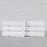 Oregon Organic Cotton Medium Weight Solid Hand Towel, Set of 6 - Hand Towel by Superior Brand