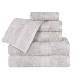 Rayon from Bamboo Ultra-Plush Heavyweight Assorted 6 Piece Towel Set - Towel Set by Superior Brand
