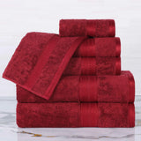 Rayon from Bamboo Ultra-Plush Heavyweight Assorted 6 Piece Towel Set - Towel Set by Superior Brand