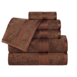 Rayon from Bamboo Ultra-Plush Heavyweight Assorted 6 Piece Towel Set - Towel Set by Superior Brand