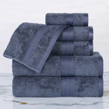 Rayon from Bamboo Ultra-Plush Heavyweight Assorted 6 Piece Towel Set - Towel Set by Superior Brand
