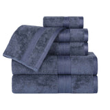 Rayon from Bamboo Ultra-Plush Heavyweight Assorted 6 Piece Towel Set - Towel Set by Superior Brand