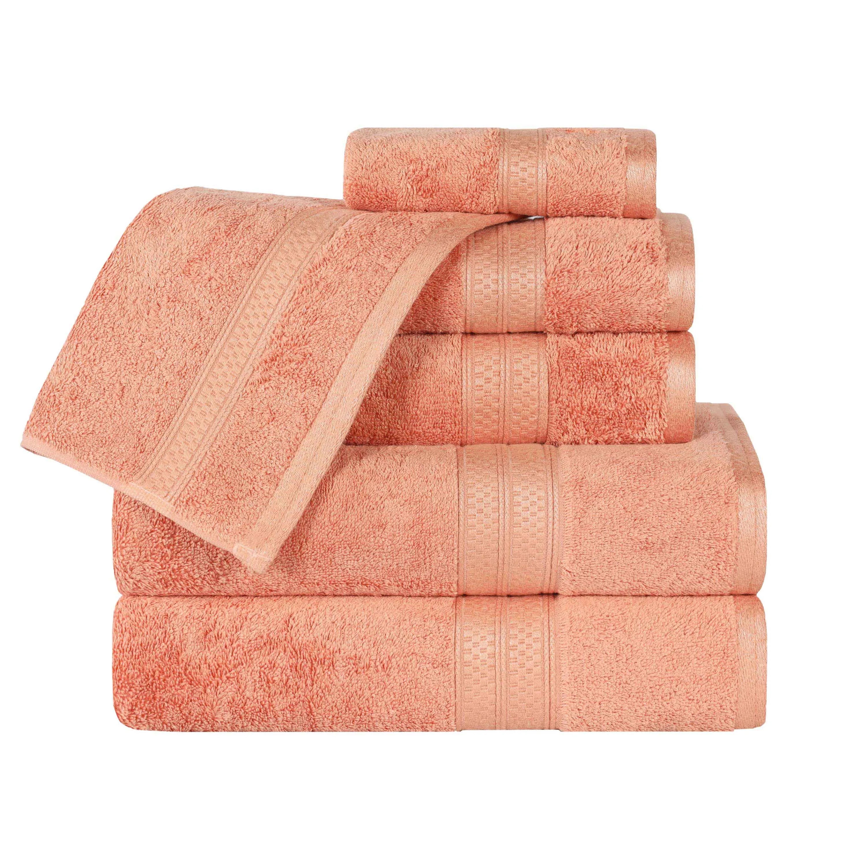 Rayon from Bamboo Ultra-Plush Heavyweight Assorted 6 Piece Towel Set - Towel Set by Superior Brand