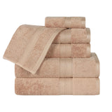 Rayon from Bamboo Ultra-Plush Heavyweight Assorted 6 Piece Towel Set - Towel Set by Superior Brand