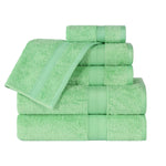 Rayon from Bamboo Ultra-Plush Heavyweight Assorted 6 Piece Towel Set - Towel Set by Superior Brand