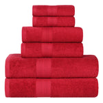 Eco-Friendly Ring-Spun Cotton 6-Piece Towel Set - Towel Set by Superior Brand