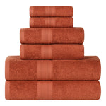 Eco-Friendly Ring-Spun Cotton 6-Piece Towel Set - Towel Set by Superior Brand