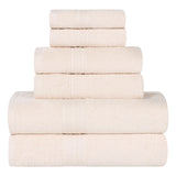 Eco-Friendly Ring-Spun Cotton 6-Piece Towel Set - Towel Set by Superior Brand