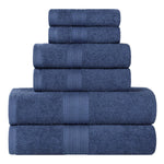 Eco-Friendly Ring-Spun Cotton 6-Piece Towel Set - Towel Set by Superior Brand