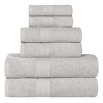Eco-Friendly Ring-Spun Cotton 6-Piece Towel Set - Towel Set by Superior Brand