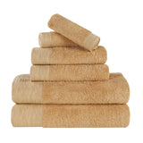 Rayon from Bamboo Eco-Friendly Fluffy Soft Solid 6 Piece Towel Set - Towel Set by Superior Brand