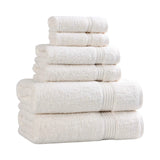 Egyptian Cotton Heritage Plush Towel Set 6 Piece - Egyptian Cotton Towel Set by Superior Brand